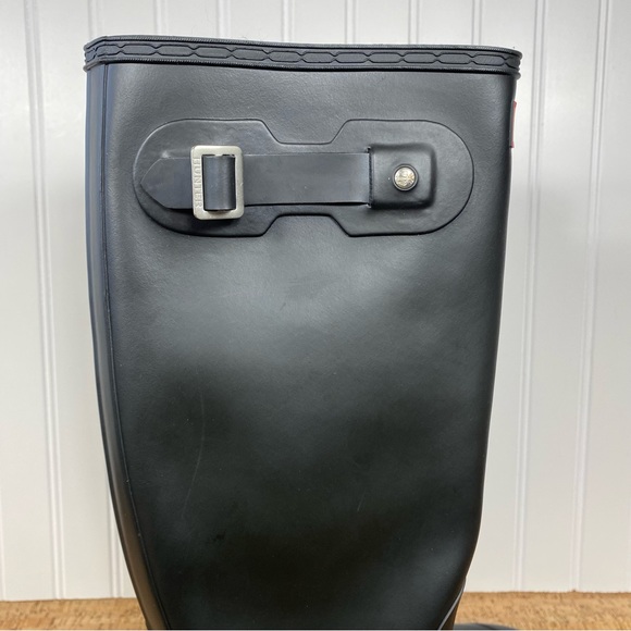 Hunter Original Tall Black Matte Boots - Picture 7 of 14